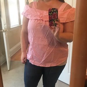 Pretty in Pink Pinstripes!!!! Crown and Ivy!